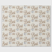 Beste papa inpakpapier (Vlak)