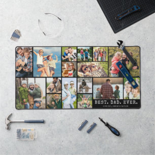 Beste Papa Ooit 16 Foto Collage Bureaumat