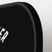 Beste papa ooit 3 foto's Father's Day Keepsake Pickleball Paddle (Links Detail)