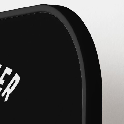 Beste papa ooit 3 foto's Father's Day Keepsake Pickleball Paddle (Links Detail)