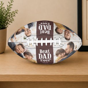 Beste papa ooit 4 foto's voetbal american football