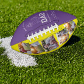 Beste papa ooit | 5 Foto Vaderdag American Football