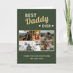 Beste Papa Ooit 6 Foto Vaderdag Kaart