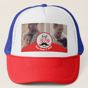 Beste papa ooit aangepast Vaderdag cadeau Trucker Pet