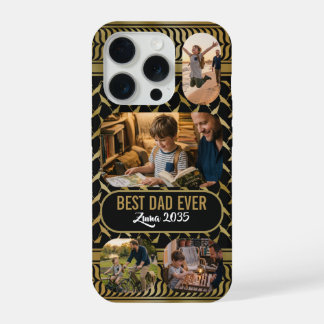 Beste papa ooit Aangepaste 4 foto's Palestijnse Ke iPhone 15 Pro Hoesje