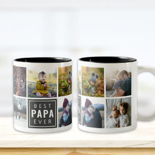 Beste PAPA ooit aangepaste foto Mok
