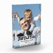 Beste papa ooit! Aangepaste foto Vaderdag (Links)