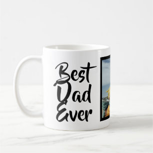 Beste Papa Ooit Aangepaste Foto Vaderdag Cadeau Koffiemok
