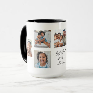 Beste Papa Ooit Aangepaste fotogalerij met 7 foto' Mok