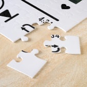 Beste papa ooit aangepaste fotolijst voor afspeell legpuzzel (Zijkant)