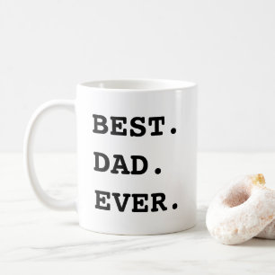 Beste papa ooit Aangepaste naam tekst Vaderdag cad Koffiemok