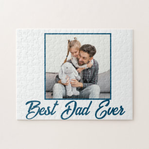 Beste papa ooit Aangepaste Vaderdag foto Legpuzzel
