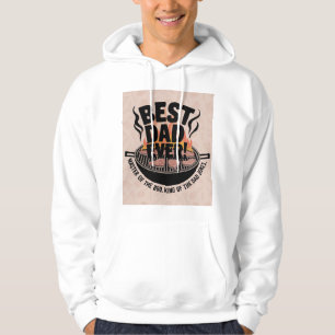 Beste papa ooit BBQ-ontwerp - King of the Grill Hoodie
