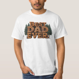 *~* BESTE PAPA OOIT beer Vaderdag Rustic AP86 T-shirt