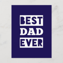 Beste papa ooit briefkaart