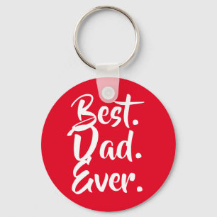 Beste Papa Ooit, Cadeau voor Papa, Vaderdag Cadeau Sleutelhanger