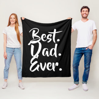 Beste Papa Ooit, Cadeau voor Vader, Vaderdag Cadea Fleece Deken