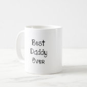 Beste papa ooit China Mok (Voorkant links)