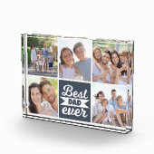 Beste papa ooit collage cadeau fotoblok (Rechts)