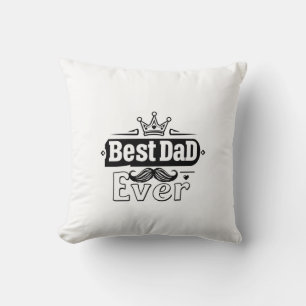 Beste papa ooit decoratief kussen - Gezellige huis