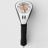 BESTE PAPA OOIT DOOR PAR Monogram Foto Golfheadcover (Voorkant)