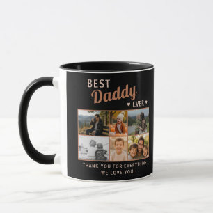 Beste Papa Ooit Familie Vaderdag Foto Mok