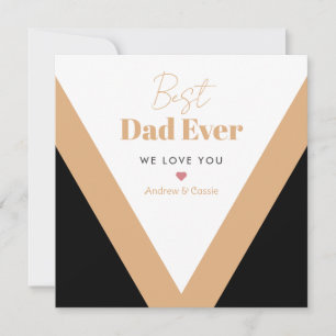 Beste papa ooit feestdagenkaart