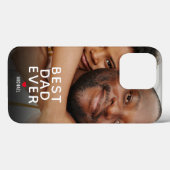 Beste Papa Ooit Foto Case-Mate iPhone Case (Achterkant (horizontaal))