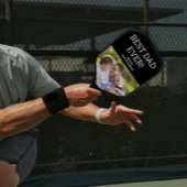 Beste papa OOIT Foto Modern Vaderdag Custom Pickleball Paddle