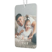 Beste papa ooit - Foto op maat Luchtverfrisser (Links)