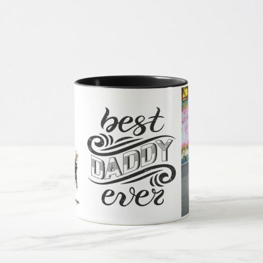 Beste papa ooit | Foto toevoegen Mok (Midden)