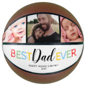 Beste papa ooit | Foto vaderdag Basketbal (Voorkant)