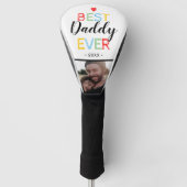 Beste papa ooit | Foto-Vaderdag Golfheadcover (Voorkant)