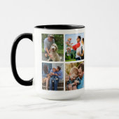 Beste papa ooit fototypografie Vaderdag Mok (Links)