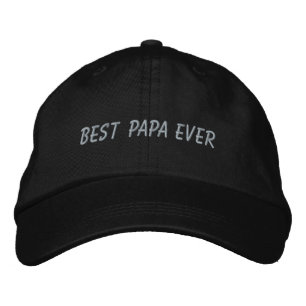 Beste Papa ooit geborduurd Baseball Pet