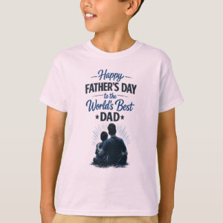 Beste papa ooit | Gelukkig Vaderdag cadeau ontwerp T-shirt