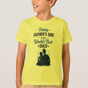 Beste papa ooit   Gelukkig Vaderdag Cadeau Ontwerp T-shirt