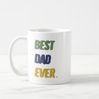 Beste Papa Ooit Gelukkige Vaderdag Gelukkige Verja Koffiemok