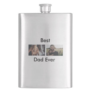 beste papa ooit gelukkige vaderdag voeg jouw foto flacon