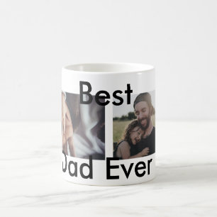 beste papa ooit gelukkige vaderdag voeg jouw foto koffiemok