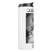 Beste papa ooit | Gepersonaliseerde foto Thermosbeker (Gedraaid links)