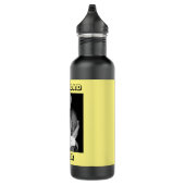 Beste papa ooit | Gepersonaliseerde foto Waterfles (Rechts)