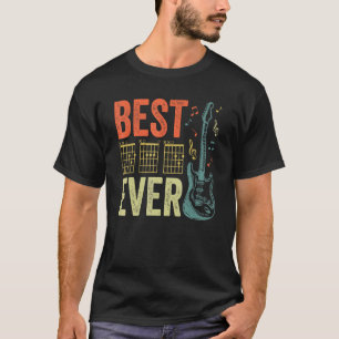 Beste Papa Ooit Gitaar Muziek Akkoord Kleding Vade T-shirt