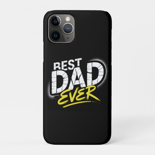 Beste Papa Ooit Graffiti Kunst Case-Mate iPhone Case (Achterkant)