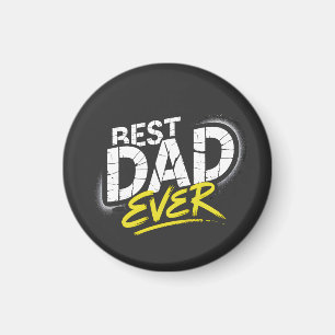 Beste Papa Ooit Graffiti Kunst Magneet