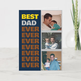 Beste papa ooit - Grappige Kaart voor papa