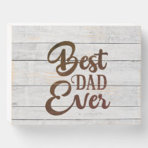 Beste papa ooit houten ontwerp