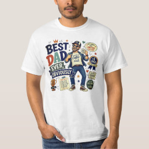 Beste papa ooit- Kies je maat T-shirt