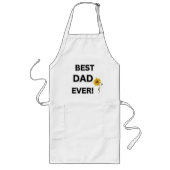Beste Papa Ooit Lang Schort (Voorkant)