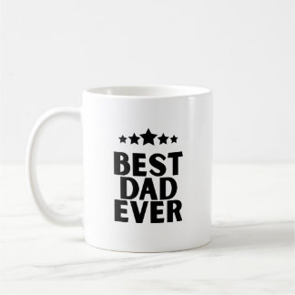 Beste papa ooit, leuk cadeau voor papa op vaderdag koffiemok